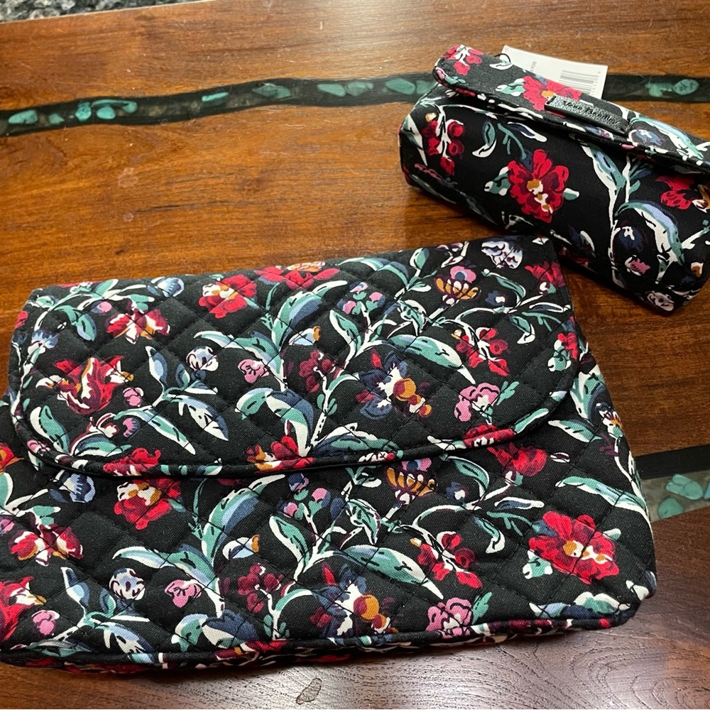 Vera Bradley Kiss Twice Case + Lipstick Holder